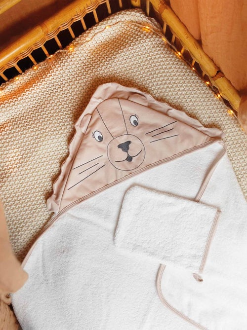 Badcape voor baby - Kiabi