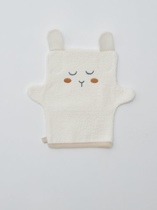 Badcape + washandje 'Petit Béguin' - Kiabi