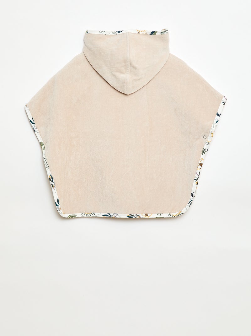 Badcape/poncho Kaki - Kiabi