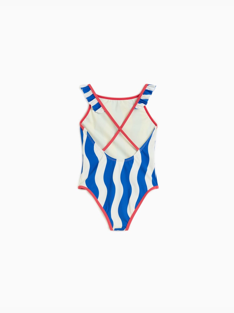 Badeanzug, MO Fashion Blauw - Kiabi