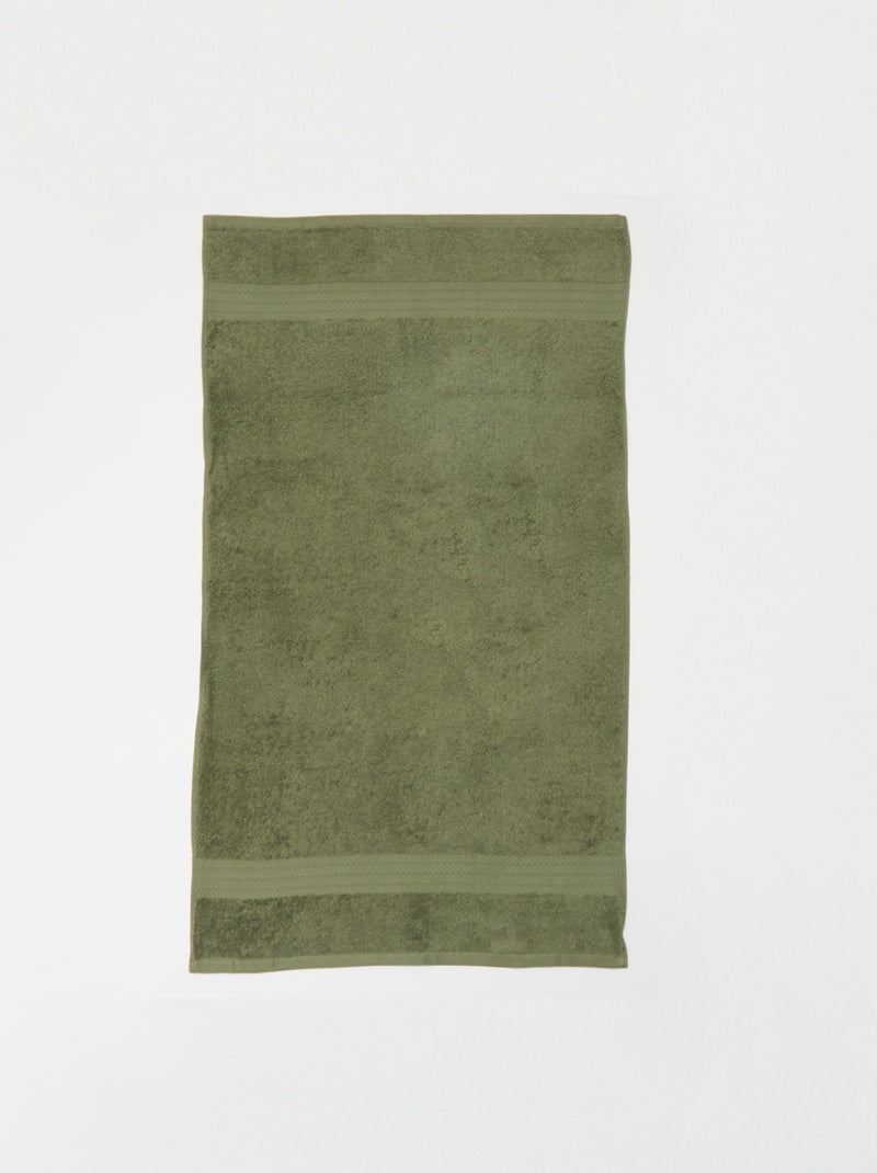 Badhanddoek 50x90 cm groen - Kiabi