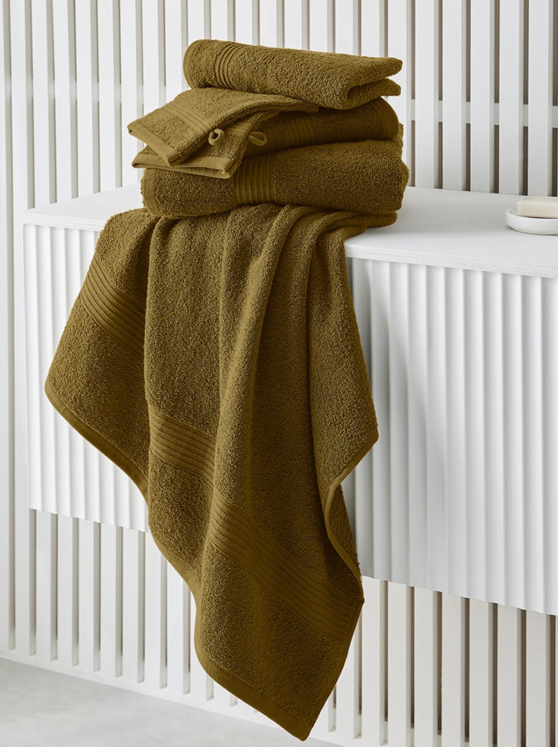 Badhanddoek 70 x 130 cm brons - Kiabi