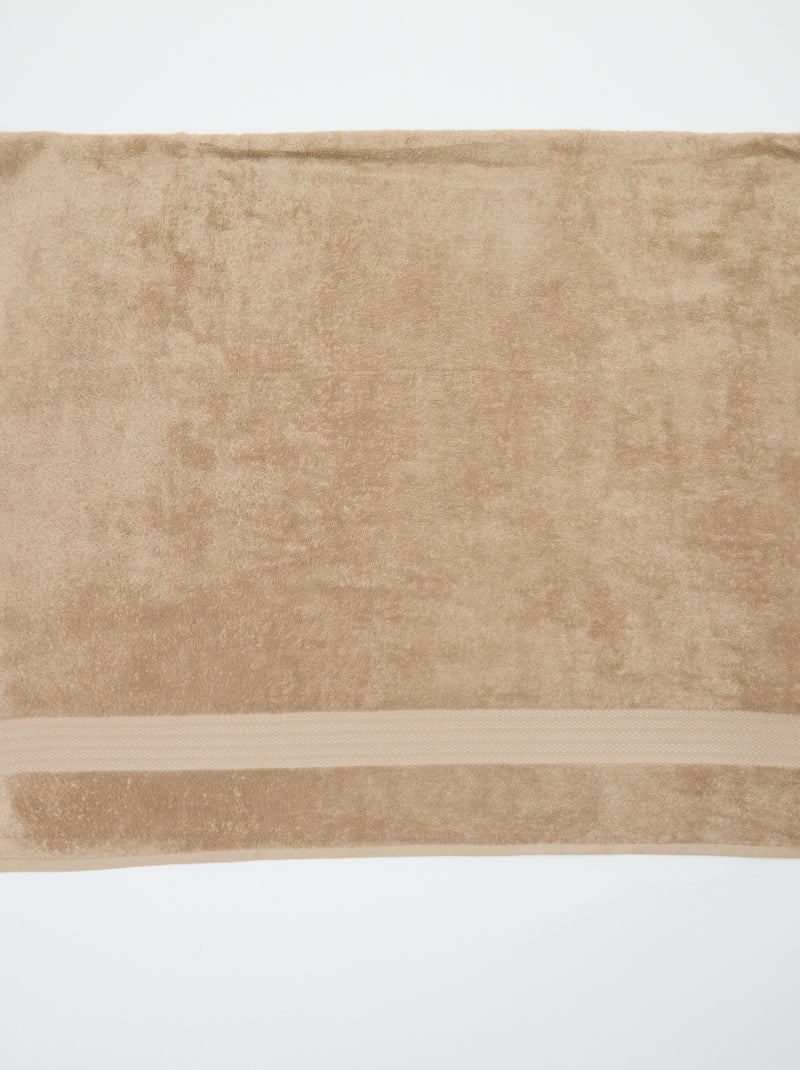Badhanddoek 90 x 150 cm - Kiabi Home Biege - Kiabi