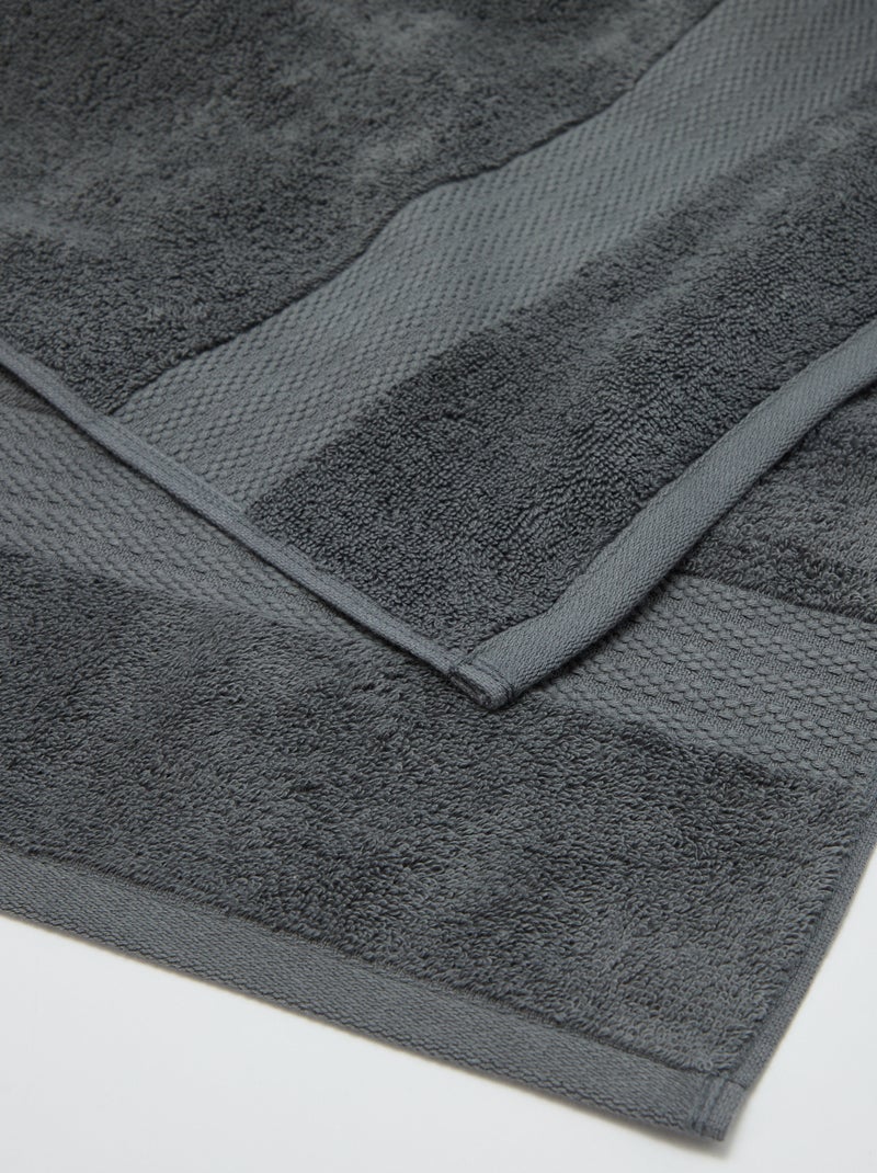 Badhanddoek 90 x 150 cm - Kiabi Home Grijs - Kiabi