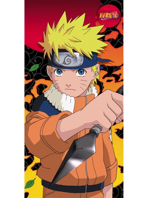 Badhanddoek katoen Naruto met officiële licentie - Kiabi