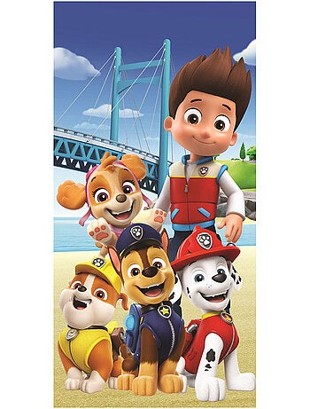Badhanddoek met PAW Patrol-print 100% katoen Jerry Fabrics