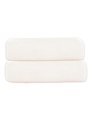 Badhanddoek set van 2 in katoen 70x140 cm 600 GSM OEKO-TEX