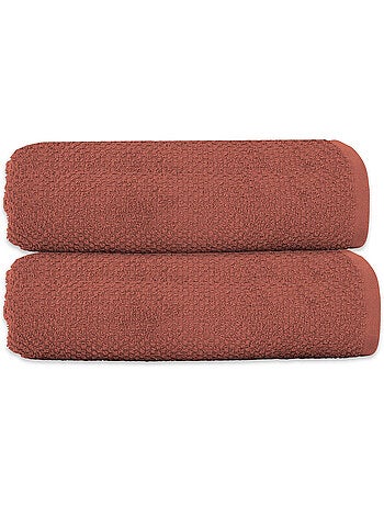 Badhanddoek set van 2 in katoen 70x140 cm 600 GSM OEKO-TEX