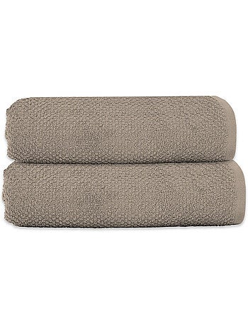 Badhanddoek set van 2 in katoen 70x140 cm 600 GSM OEKO-TEX