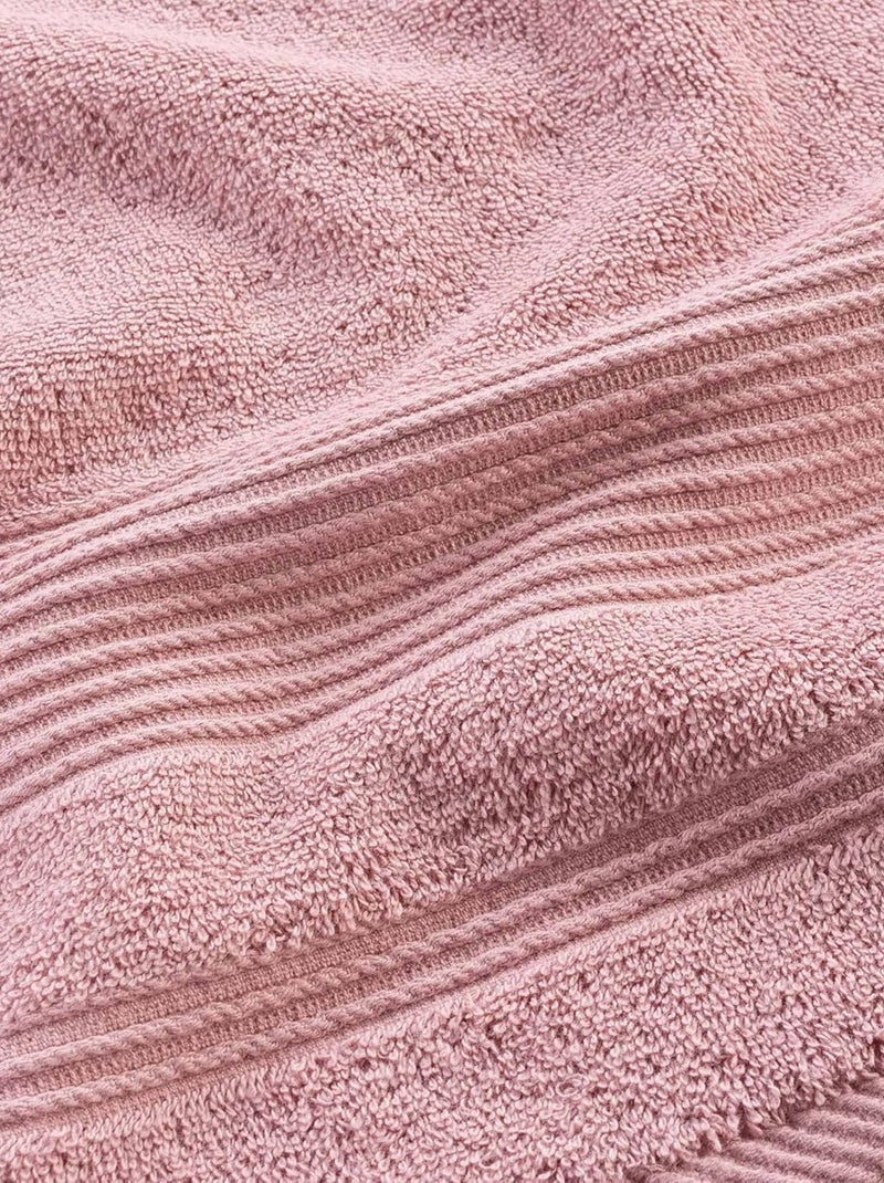 Badhanddoeken van Katoen PROMO LINGE Roze - Kiabi