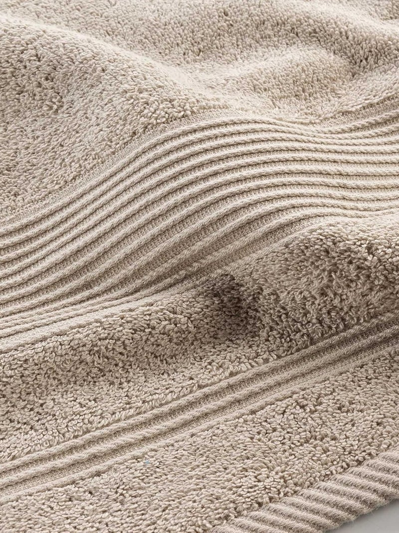 Badhanddoeken van katoen promo linge Taupe - Kiabi