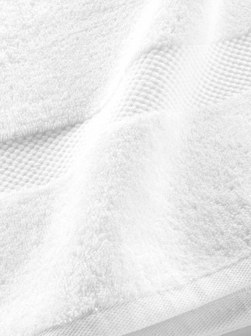 Badhanddoeken van Katoen PROMO LINGE Wit - Kiabi