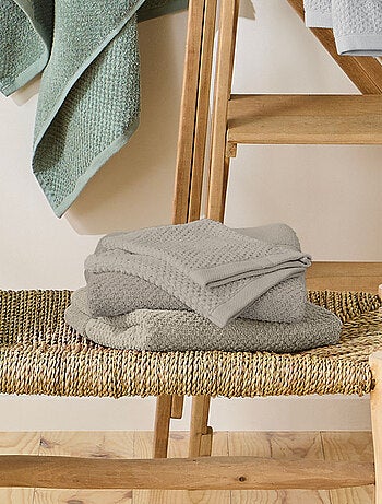 Badhanddoekenset 4-delig katoen OEKO-TEX met beige – Guy Levasseur
