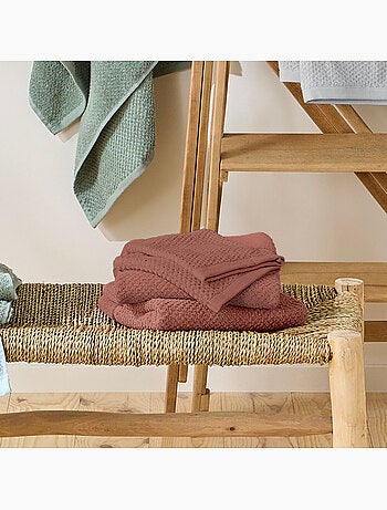 Badhanddoekenset 4-delig katoen OEKO-TEX met beige – Guy Levasseur
