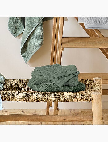 Badhanddoekenset 4-delig katoen OEKO-TEX met beige – Guy Levasseur