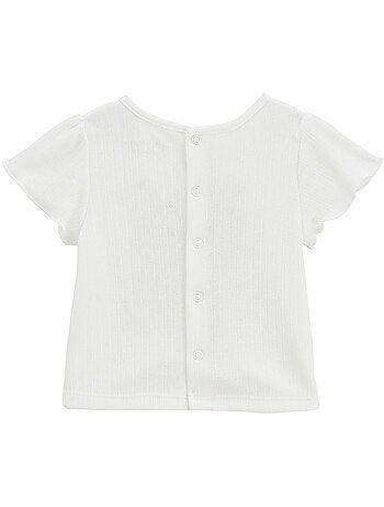 Badian babyset: pointelle t-shirt en legging