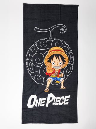 Badlaken met One Piece-print
