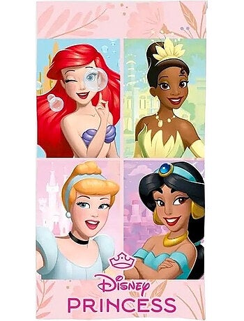 Badlaken 'Prinsessen' – Disney 140 x 170 cm Microvezel