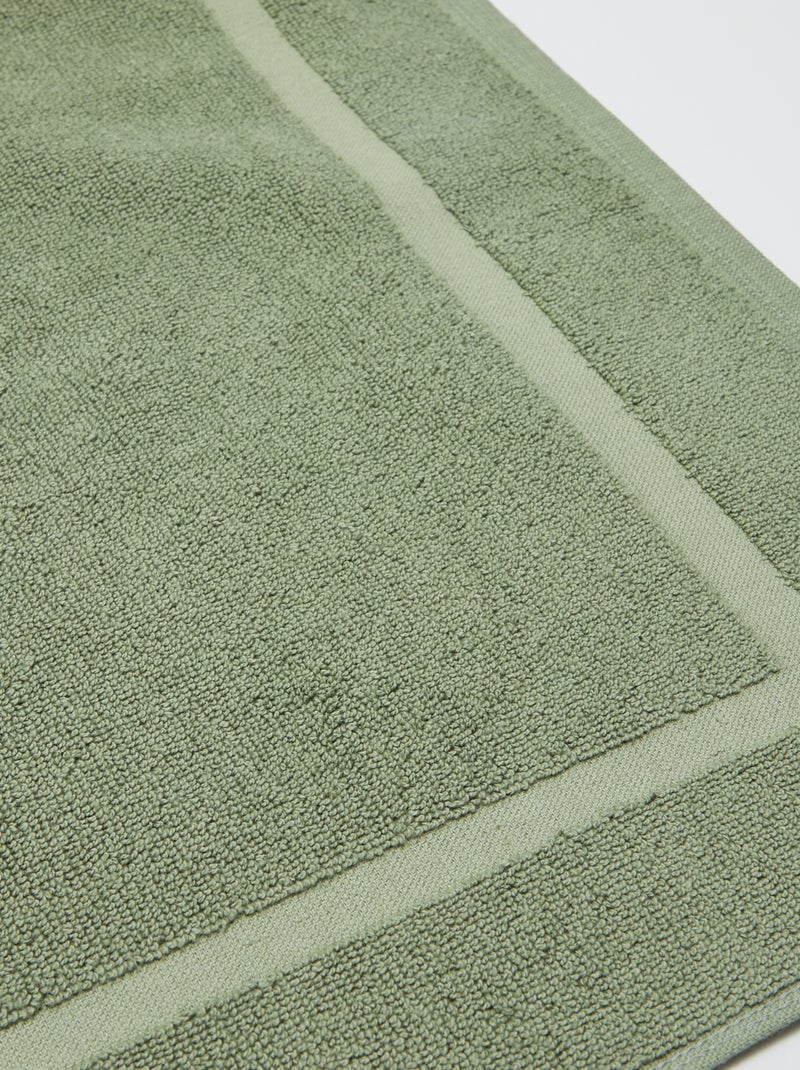 Badmat 80 x 50 cm groen - Kiabi