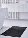 Badmat 80 x 50 cm ZWART - Kiabi