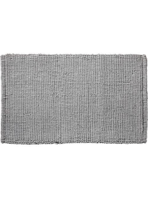 Badmat BALI polycotton antislip zwart 50 x 80 cm Guy Levasseur - Kiabi Badmat BALI polycotton antislip zwart 50 x 80 cm Guy Levasseur - Kiabi