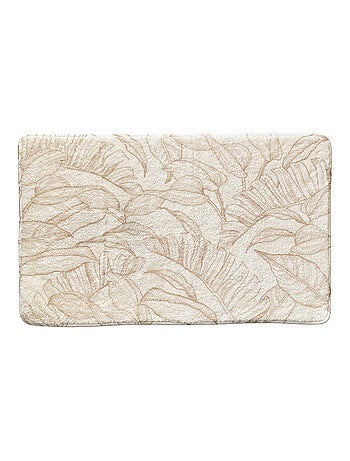 Badmat BOTANIC antislip beige 60 x 120 cm – Guy Levasseur