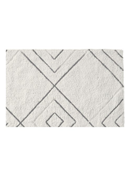 Badmat Guy Levasseur katoen met ruitenmotief – niet-slip 60 x 120 cm - Kiabi Badmat Guy Levasseur katoen met ruitenmotief – niet-slip 60 x 120 cm - Kiabi