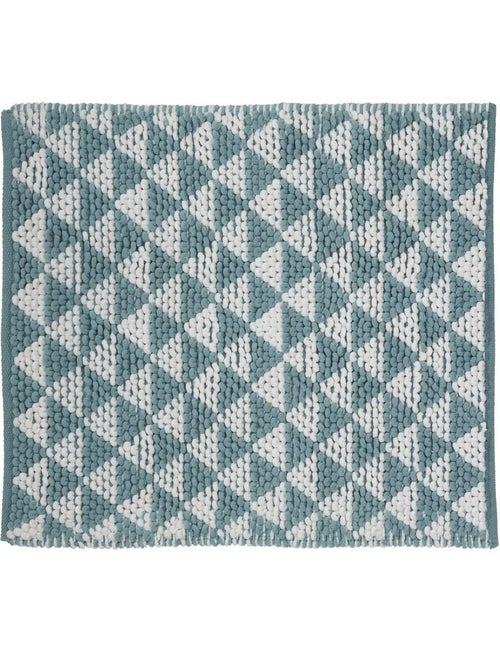 Badmat in polycotton met antisliplook 60 x 120 cm OEKO-TEX Standard 100 Guy Levasseur - Kiabi Badmat in polycotton met antisliplook 60 x 120 cm OEKO-TEX Standard 100 Guy Levasseur - Kiabi