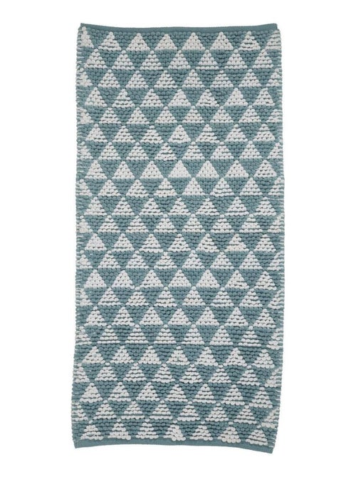 Badmat in polycotton met antisliplook 60 x 120 cm OEKO-TEX Standard 100 Guy Levasseur - Kiabi Badmat in polycotton met antisliplook 60 x 120 cm OEKO-TEX Standard 100 Guy Levasseur - Kiabi