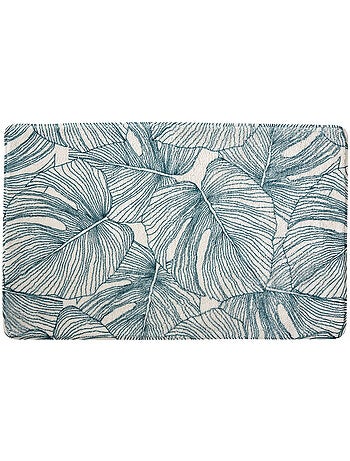 Badmat met tropische jungleprint