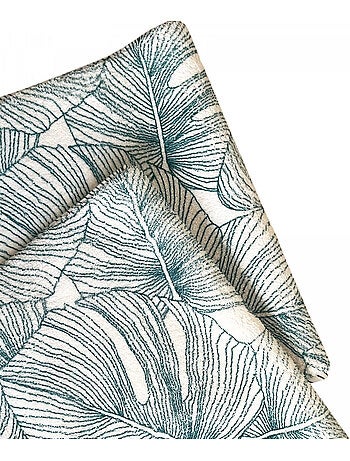 Badmat met tropische jungleprint