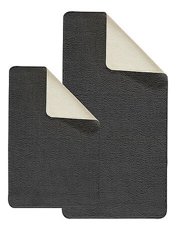 Badmat set van 2 – 100% polyester 60x120 + 50x80 cm – Oeko-Tex – Guy Levasseur