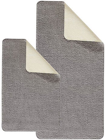 Badmat set van 2 – 100% polyester 60x120 + 50x80 cm – Oeko-Tex – Guy Levasseur