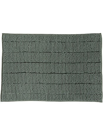 Badmat STRIPY antracietgrijs in polyester 50x70 cm antislip Guy Levasseur