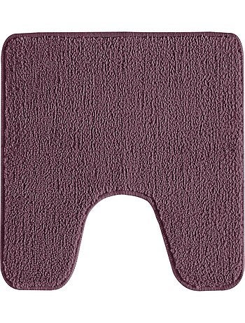 Badmat toilet antislip 50 x 40 cm POLYNESIE taupe 100% polyester Guy Levasseur