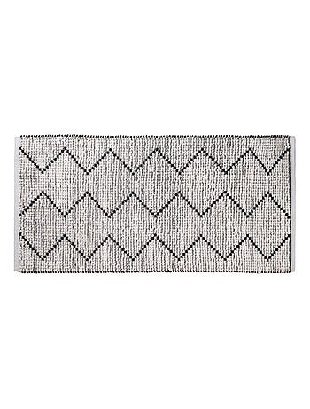 Badmat Zigzag polycotton antislip Guy Levasseur