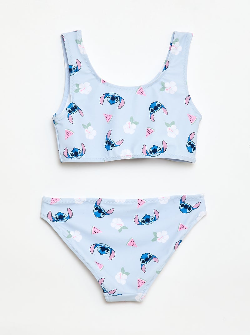 Badpak 'Disney' 'Stitch' - 2-delig Blauw - Kiabi