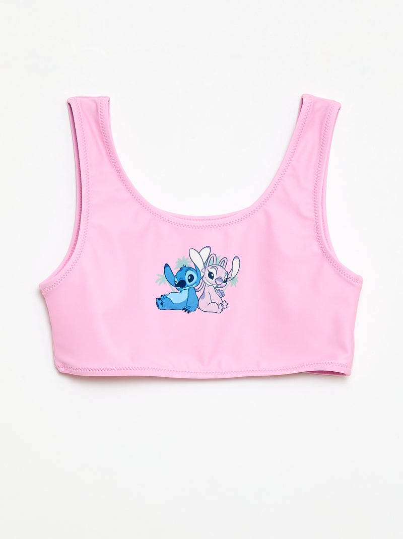 Badpak 'Disney' 'Stitch' - 2-delig Rose - Kiabi
