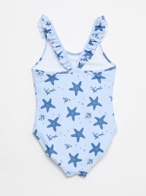 Badpak met all-over tropische print - Kiabi