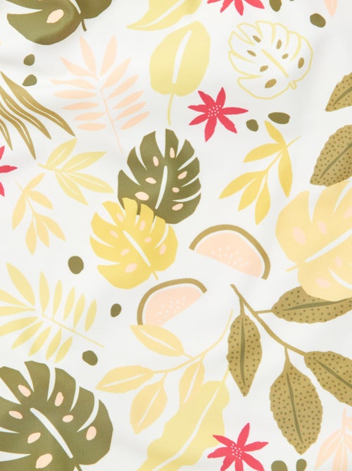 Badpak met bloemenprint - 1-delig - Kiabi