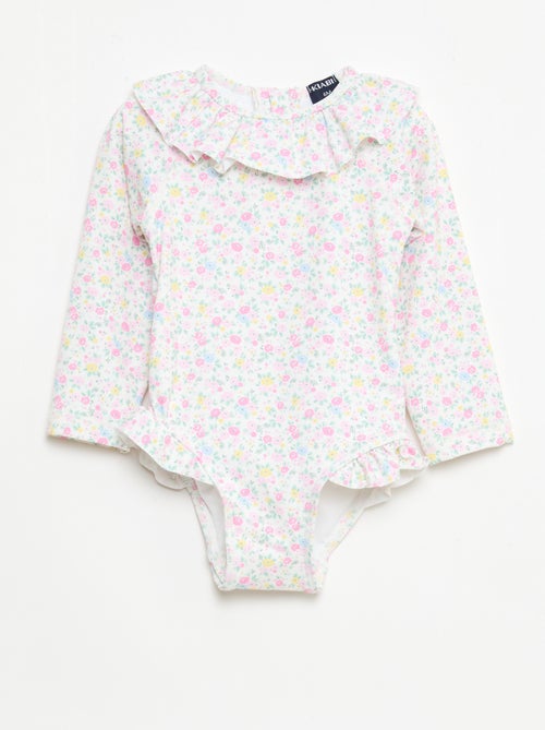 Badpak met lange mouwen - Kiabi