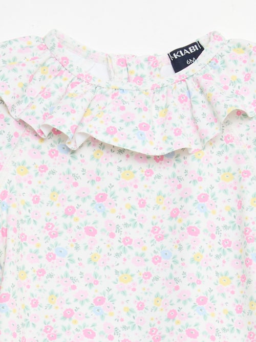 Badpak met lange mouwen - Kiabi