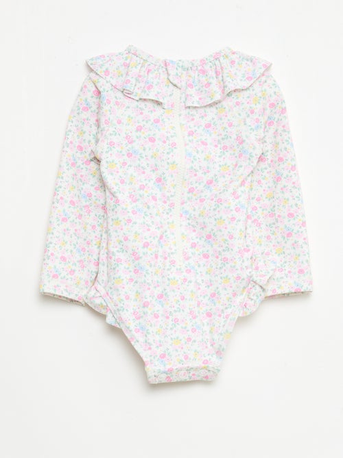 Badpak met lange mouwen - Kiabi