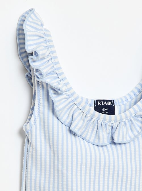 Badpak met ruches - Kiabi