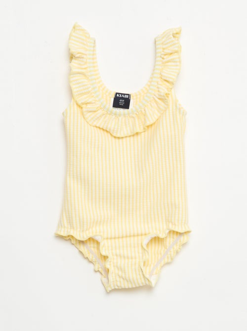 Badpak met ruches - Kiabi