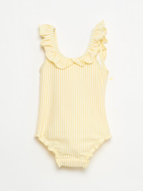 Badpak met ruches - Kiabi