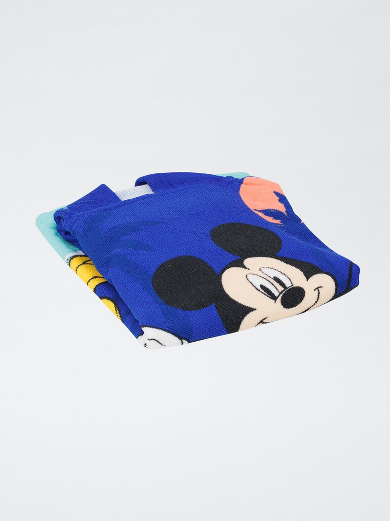 Badponcho 'Disney' 'Mickey' 55x110 cm Blauw - Kiabi