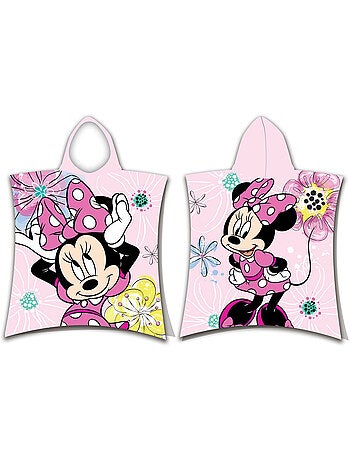 Badponcho met Capuchon Minnie 50x115 cm - Handdoek van katoen
