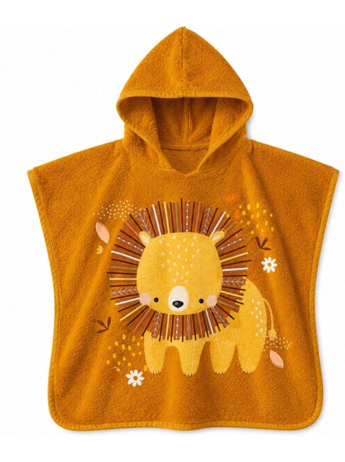 Badponcho voor kinderen met kap van katoen - Kiabi Badponcho voor kinderen met kap van katoen - Kiabi