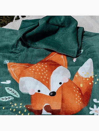 Badponcho voor kinderen met kap van katoen | sassi junior